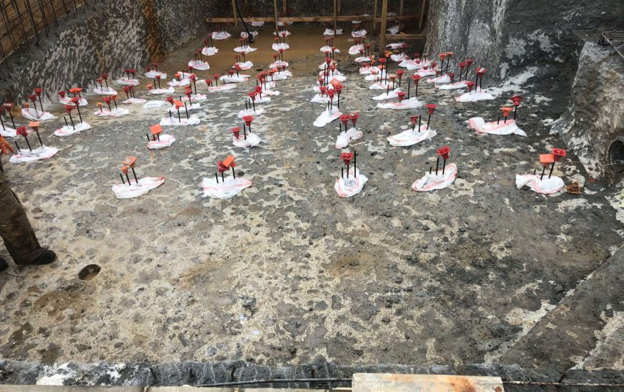 HDPR injections being used in pool settlement