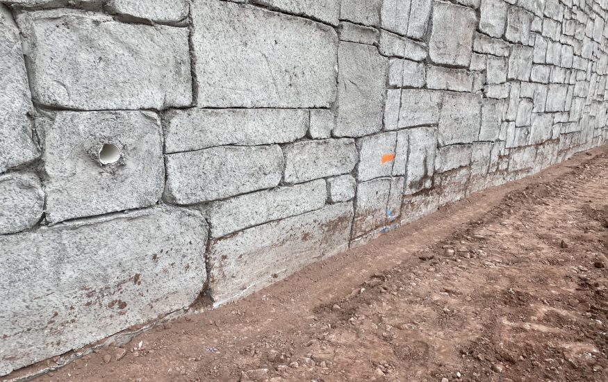 shotcrete installation